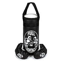 Набір боксерський дитячий Full Contact чорний великий