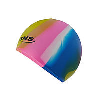 Шапочка для плавання у футлярі SNS мультиколір SC-Ц1