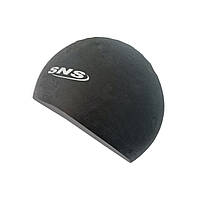Шапочка для плавання у футлярі SNS чорна SC-Ч