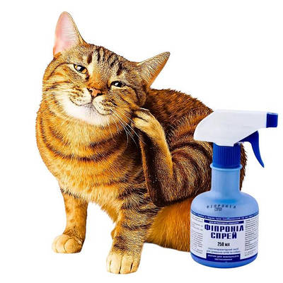 Спрей від бліх і кліщів