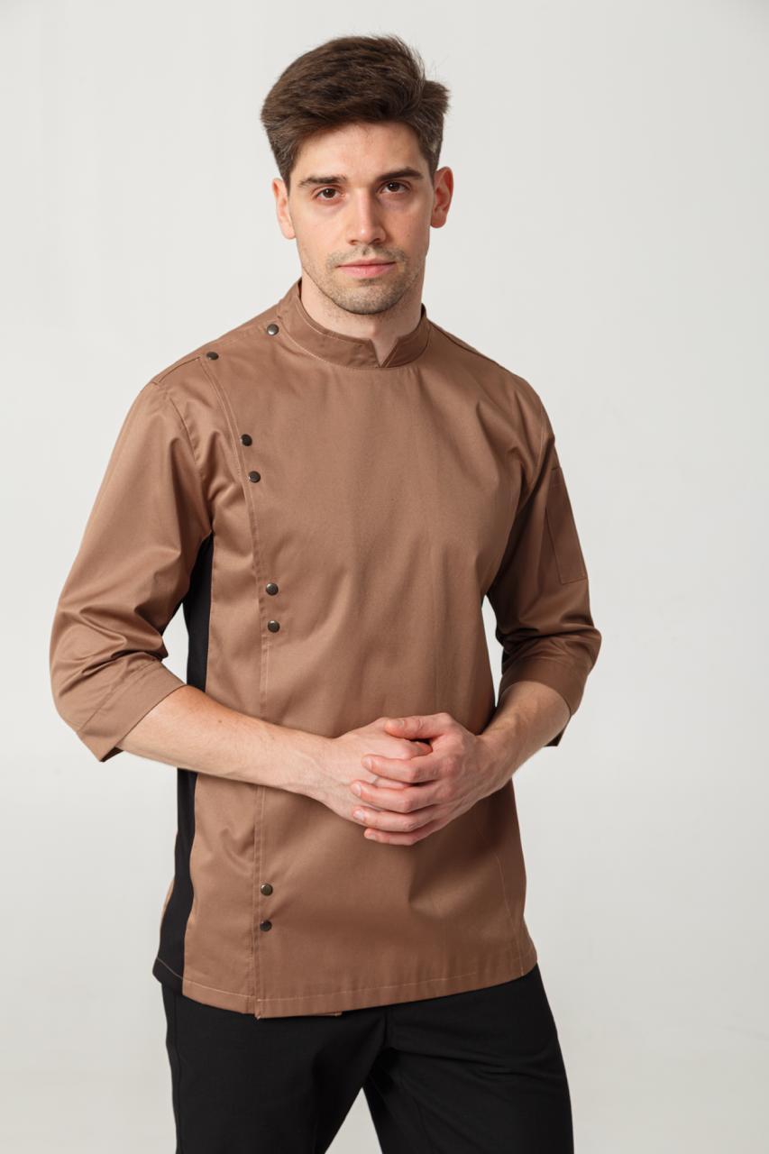 Кітель Кухарський Чоловічий Мокко Наві, фото 1