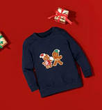 Дитячий реглан лонгслів Lupilu на хлопчика новорічний р.98-104, 2-4р., фото 2