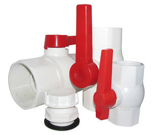 Пластикові крани та фітинги