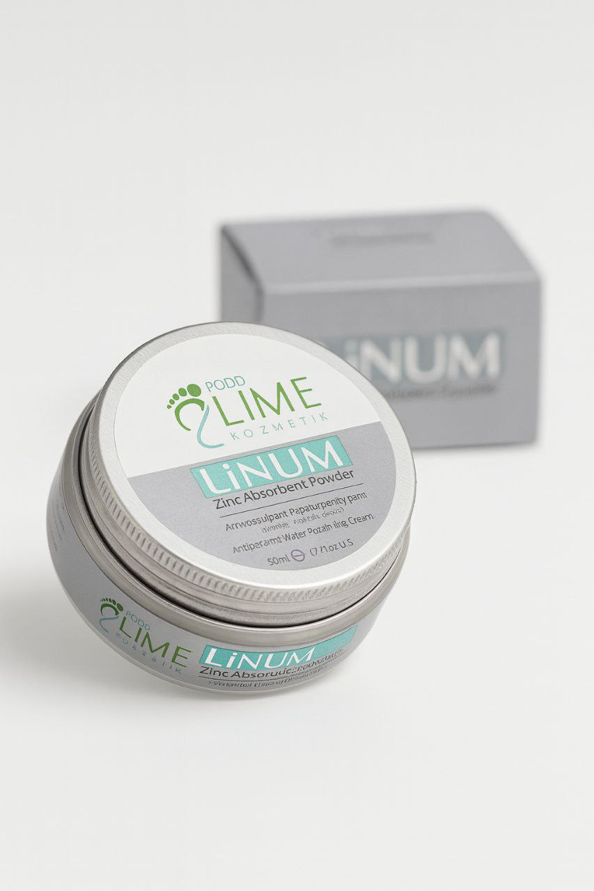 PODO LIME Linum - Пудрова мазь від гіпергідрозу 50 мл