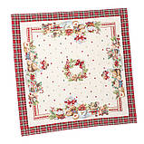 Скатертина на Новорічний стіл  97х100 см. гобеленова RUNNER1385, фото 2