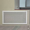 Декоративна решітка на батарею "Еліт", колір білий, фото 4