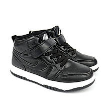 0625K Хайтопи дитячі чорні на липучці Flip від Том.м розмір 35 - устілка 21,2 см, фото 2