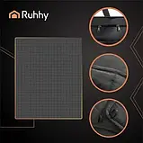 Утяжелене гравітаційне ковдра Ruhhy 24427, 200x220 см, 10 кг, з пододіяльником і сумкою, сіре, фото 2