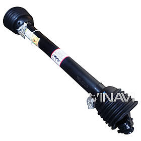 Карданний вал шліцевий із зривним болтом 110 см (6х8) для фрези