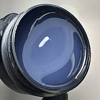 Конструюючий прозорий-блакитний гель для манікюру та нарощування нігтів №02 30грам