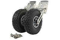 Колеса транцові Колібрі металеві, комплект