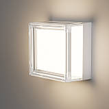 LED світильник IP65 квадратний VIDEX BHD02 9 W 2800-4000-6000 K White, фото 4