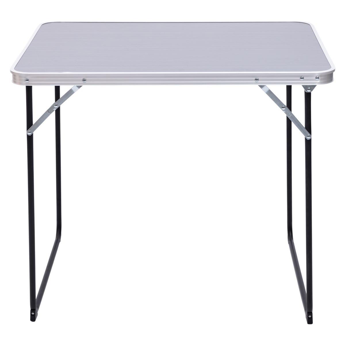 Стіл для пікніка розкладний 80×60×5.5 (см) Сірий Lugi JY-8060G