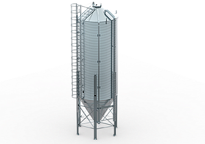 Силос для зберігання та транспортування корму 12,2 м3, 7,9 т, 280-1