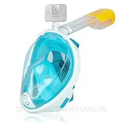 Маска для снорклінга Easybreath Tribord, Зелений S/M / Маска для підводного плавання