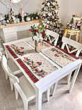 Серветка сервірувальна Новорічна гобеленова Limaso RUNNER1385, фото 4