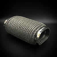 Гофра овальна ATP 76,2*150 мм, 3-х шарова посилена Interlock AISI 304