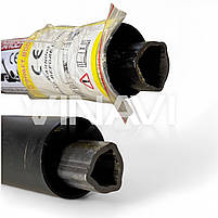 Посилений карданний вал трубчастий 80 см (6х8), фото 2