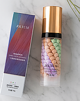 Багатофункціональний триколірний праймер під макіяж Jolyum (ЕКС Jomtam) Contour Color Isolation, 40 г