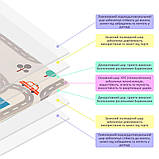 Термоковрик для дітей дитячі термокилимки для повзання дитячий розкладний килимок 150х200 в сумці, фото 7