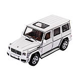 Іграшкова машинка металева Mercedes-Benz G 350 d Автопром Мерседес Гелендваген (Гелік) 1:32, 14*6*5 см, фото 5