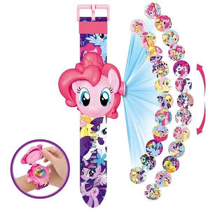 Дитячий годинник з 3D проектором 24 зображення Мій Маленький Поні - My Little Pony
