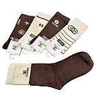 Жіночі теплі шкарпетки брендовані СН з кашеміру зимові комфортні для носіння, набір 10 пар/уп, мікс, фото 3