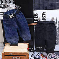 Джинси дитячі на флісі MIU MIU на дівчинку р 16-20 (2кв) "AMD" недорого від прямого постачальника