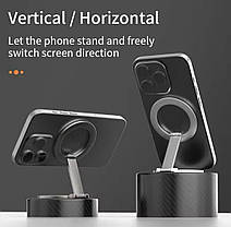 Магнітний автотримач для телефону, iPhone 12–16, Android, фото 2