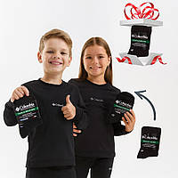 Дитяча термобілизна на флісі + шкарпетки Columbia, комплект для хлопчика та дівчинки