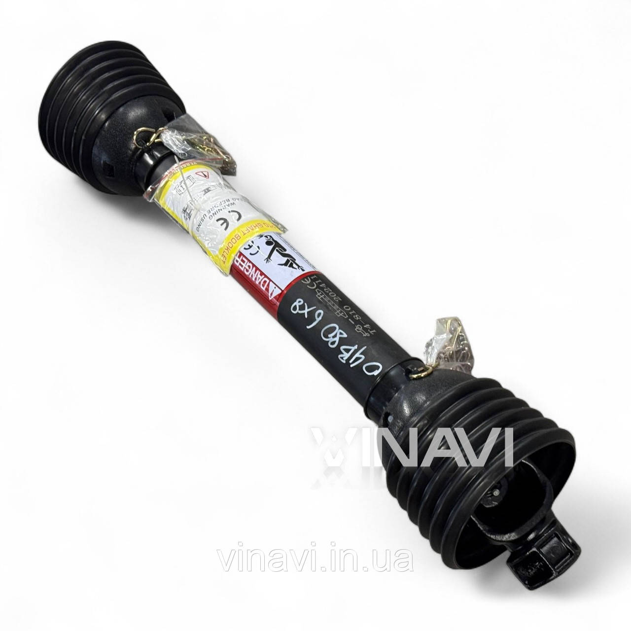 Кардан трубчастий 80 см (6х6), фото 1