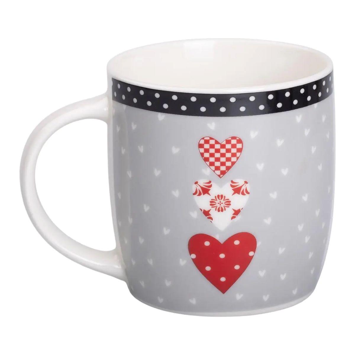 Чашка порцелянова 400 (мл) для чаю та кави RX-N240147R, фото 1