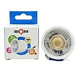 Модуль світлодіодний MR16 лампа для точкових світильників 9Вт 4500К 60° Biom BT-901, фото 4