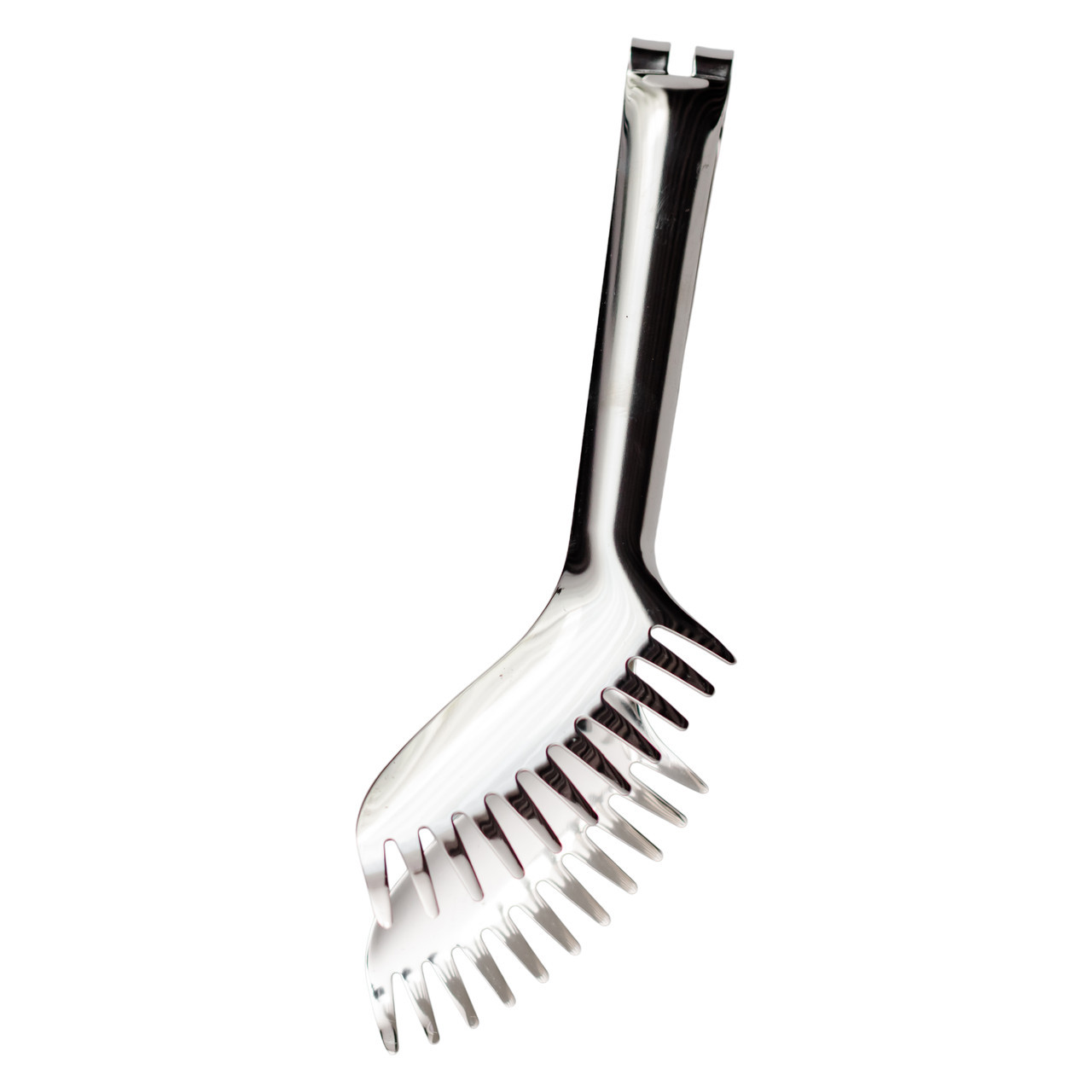 Щипці кухонні металеві 23×4 (см) кулінарні щипці для м'яса, риби, гриля кухарські щипці Сріблястий HP-8-65, фото 1