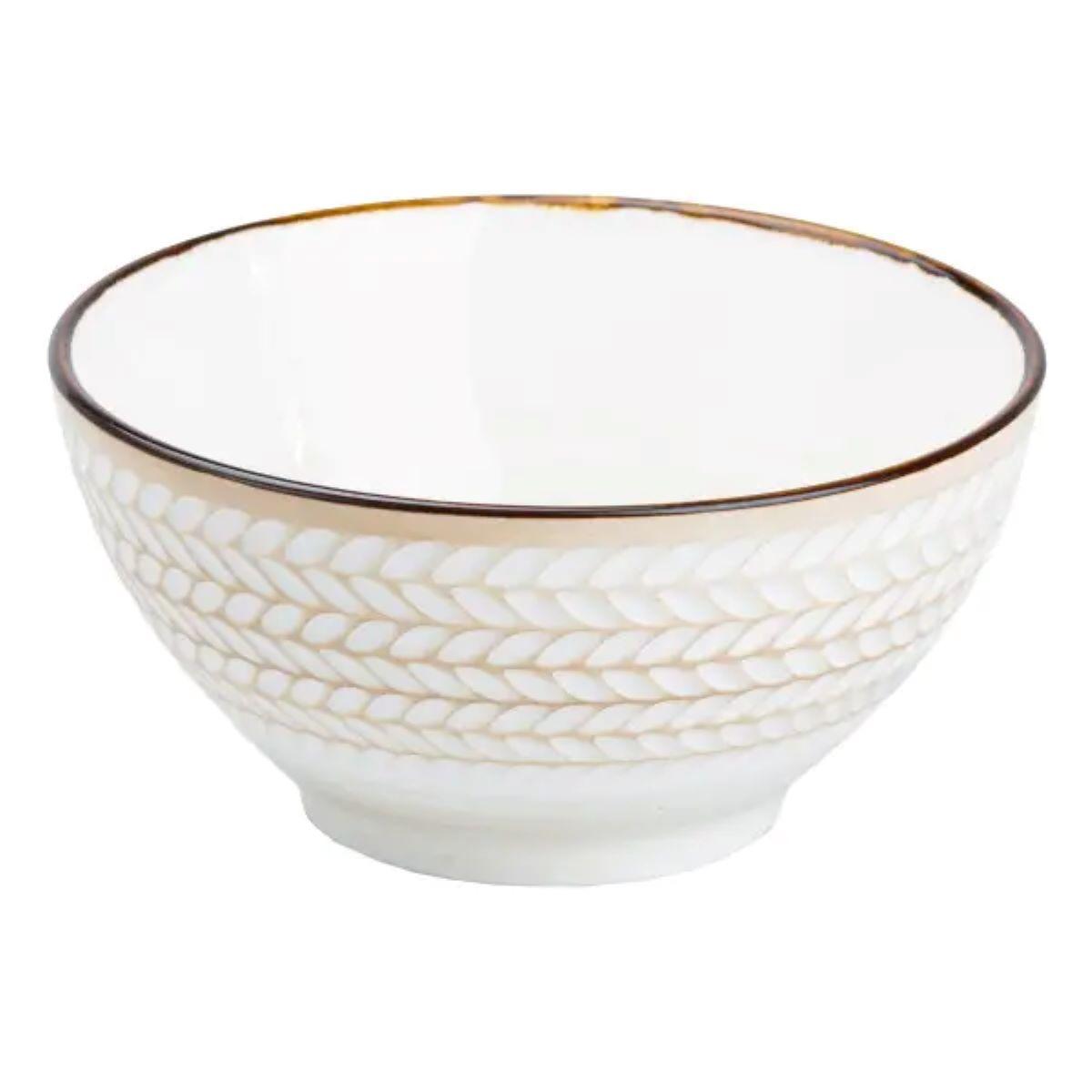 Піала кругла порцелянова 11 см кругла біла HP23386, фото 1