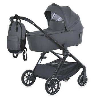 Візок 2 в 1 El Camino Genesis ME 1126 — подвійна вентиляція, PU‑колеса, до 22 кг