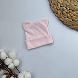 Шапочка з вушками для новонароджених, фото 9