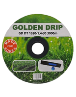 Крапельна стрічка GOLDEN DRIP 30см 3000м 8 mil з плоским емітером
