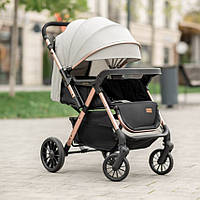 Прогулянкова коляска Ninos Maxi 2 (Нінос Максі) Light Grey (світло-сірий колір)