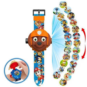Дитячий годинник з 3D проектором 24 зображення Щенячий патруль Зума - Paw Patrol