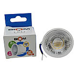 Модуль світлодіодний MR16 лампа для точкових світильників 7Вт 4500К 60° Biom BT-903, фото 2