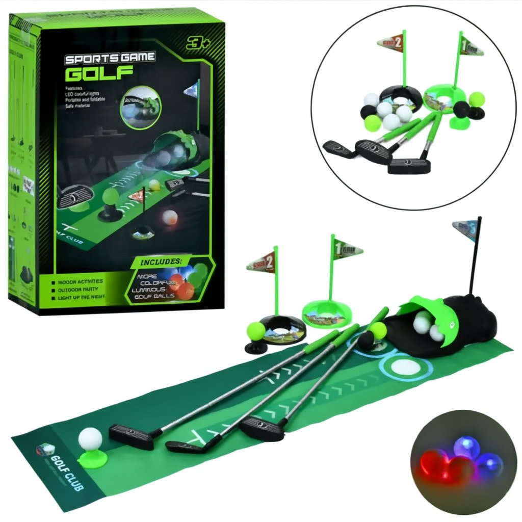 Міні-гольф дитячий — набір для веселих тренувань і змагань, фото 1