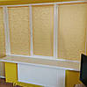 Рулонні штори Фестиваль 702 жовтий колір з фіксацією, фото 7