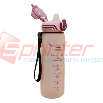 Уценка!!! Пляшка для води 1000 мл. YY-599-Червона