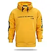 Худі Fabric of the Universe жовта тепла м’яка якісна на флісі з принтом 2050, фото 2