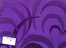 Рулонні штори Фестиваль 706 фіолетовий колір з фіксацією, фото 3