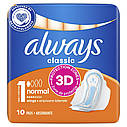 Гігієнічні прокладки Always Classic Нормал Single 10 шт. (Олвейс), фото 2