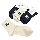 Жіночі теплі шкарпетки брендовані СН спортивна резинка, з кашеміру зимові комфортні для носіння, набір 10 пар/уп, мікс, фото 3