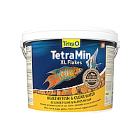 Сухий корм для акваріумних риб Tetra у пластівцях «TetraMin XL Flakes» 10 л (для всіх акваріумних риб)