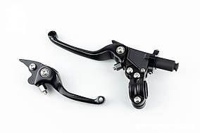 Важелі керма відкидні (чорні) Moto/Atv VV